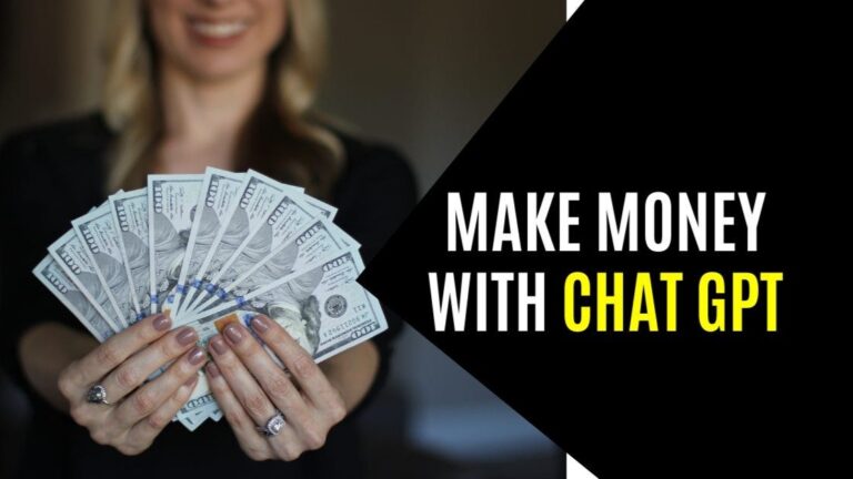 How to Make Money from ChatGPT